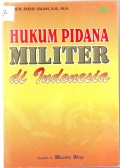 Hukum Pidana Militer Di Indonesia