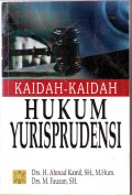 Kaidah-Kaidah Hukum Yurisprudensi